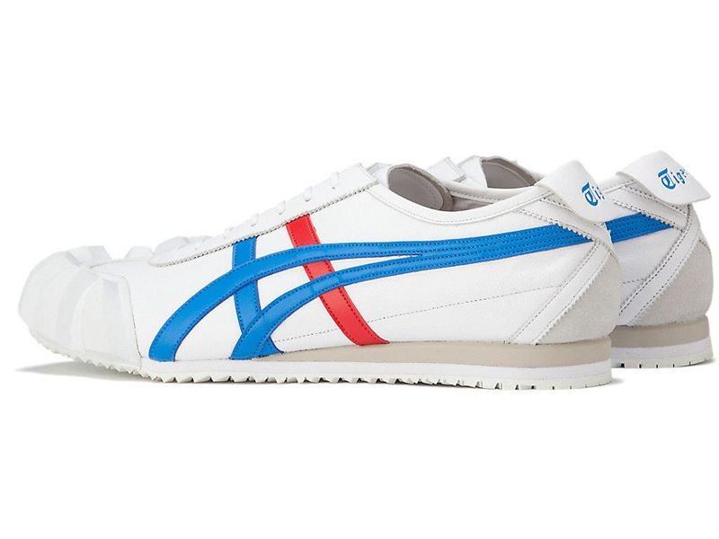 Men's Onitsuka Tiger Dentigre Mx Sneakers White | 7418-EIMFN