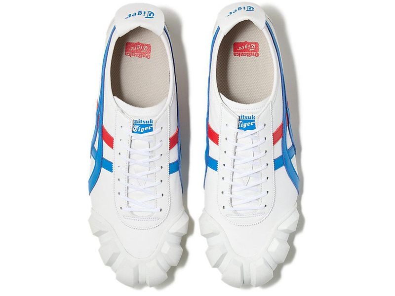 Men's Onitsuka Tiger Dentigre Mx Sneakers White | 7418-EIMFN