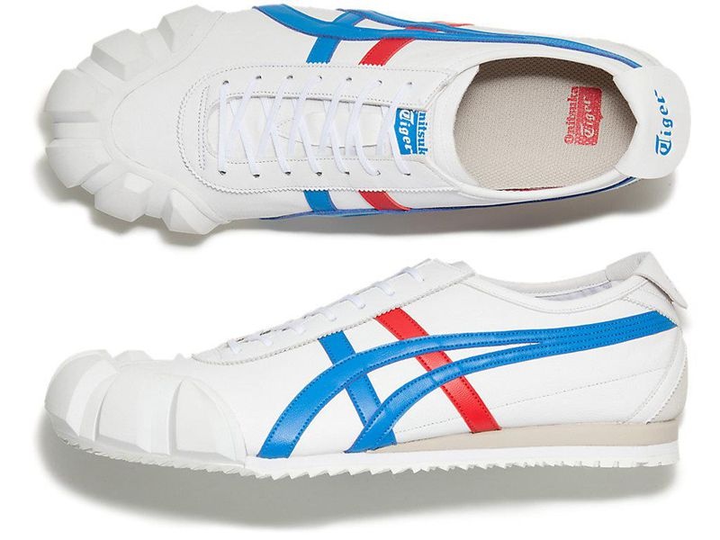 Men's Onitsuka Tiger Dentigre Mx Sneakers White | 7418-EIMFN