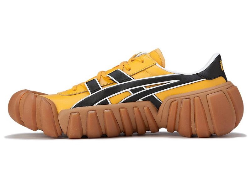 Men's Onitsuka Tiger Dentigre Tai-chi Sneakers Yellow | 8540-FINJH