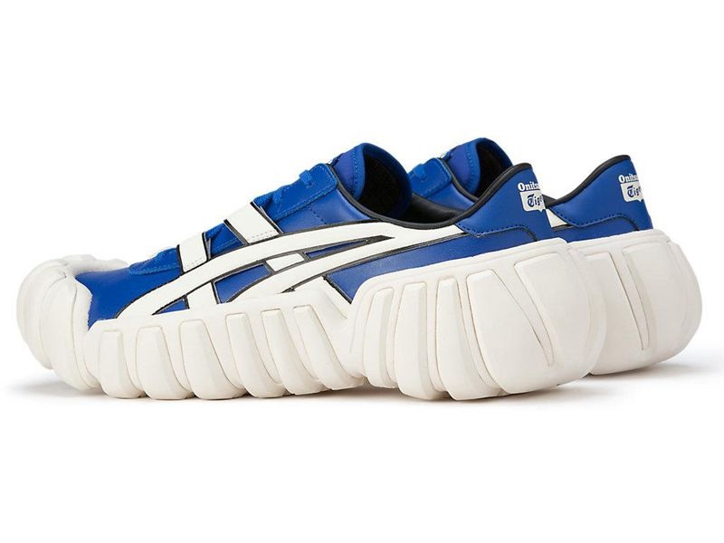 Men's Onitsuka Tiger Dentigre Tai-chi Sneakers Blue | 2516-UOIAR