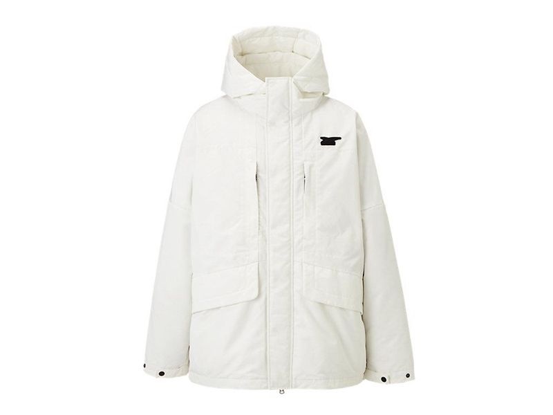 Men's Onitsuka Tiger Down Jackets White | 3540-PKQIU