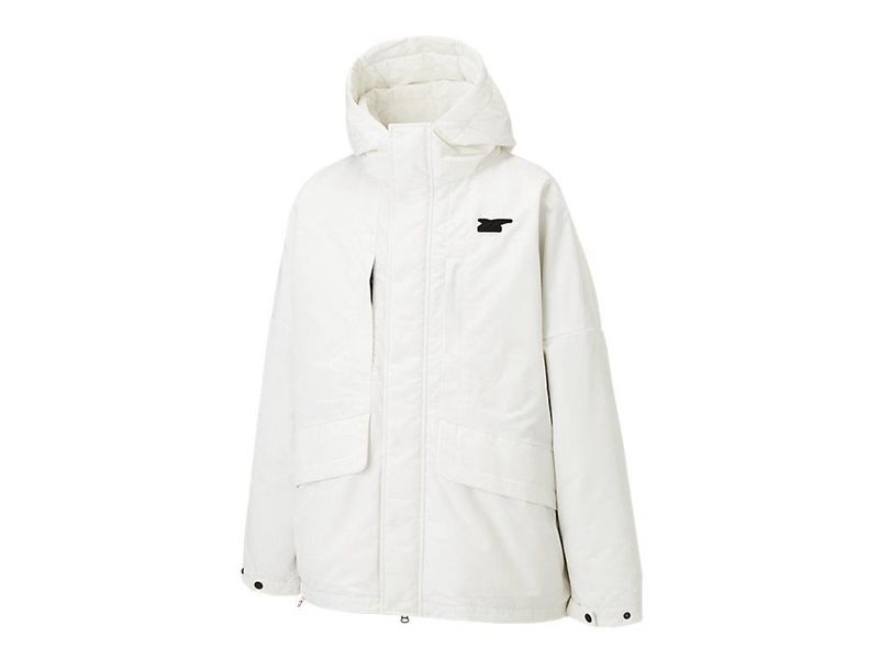 Men's Onitsuka Tiger Down Jackets White | 3540-PKQIU