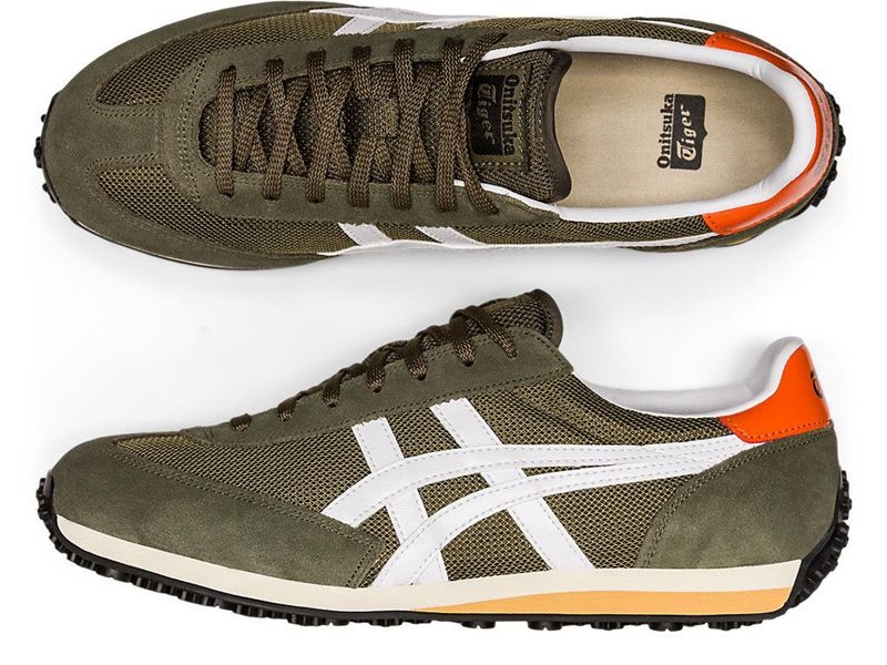 Men's Onitsuka Tiger Edr 78 Sneakers Green | 1562-SYMFL