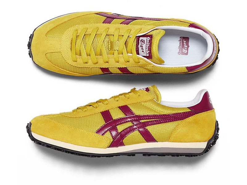 Men's Onitsuka Tiger Edr 78 Sneakers Yellow | 2540-JFULP