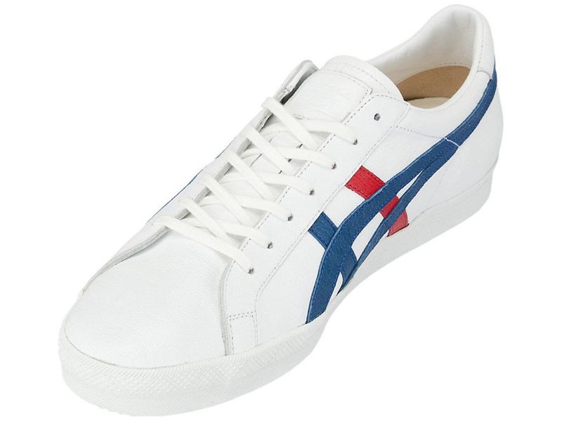 Men's Onitsuka Tiger Fabre Bl-s Deluxe Sneakers White | 8407-WYHZE