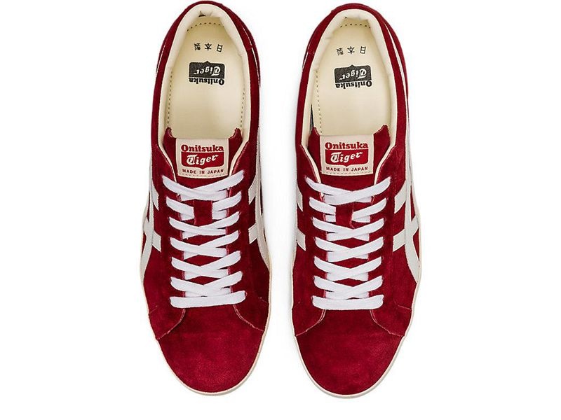 Men's Onitsuka Tiger Fabre Nm Sneakers Red | 4520-ZWCQJ