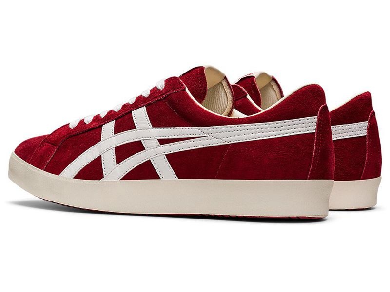 Men's Onitsuka Tiger Fabre Nm Sneakers Red | 4520-ZWCQJ