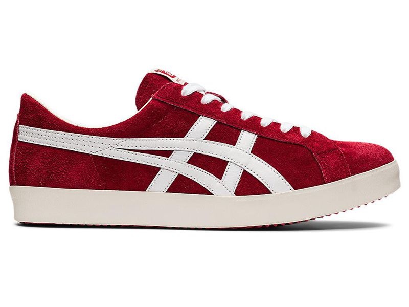 Men\'s Onitsuka Tiger Fabre Nm Sneakers Red | 4520-ZWCQJ