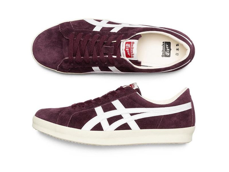 Men's Onitsuka Tiger Fabre Nm Sneakers Red | 9074-SJBIZ