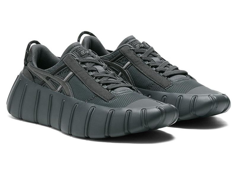 Men's Onitsuka Tiger Gigatia Sneakers Grey | 9142-AYGKM