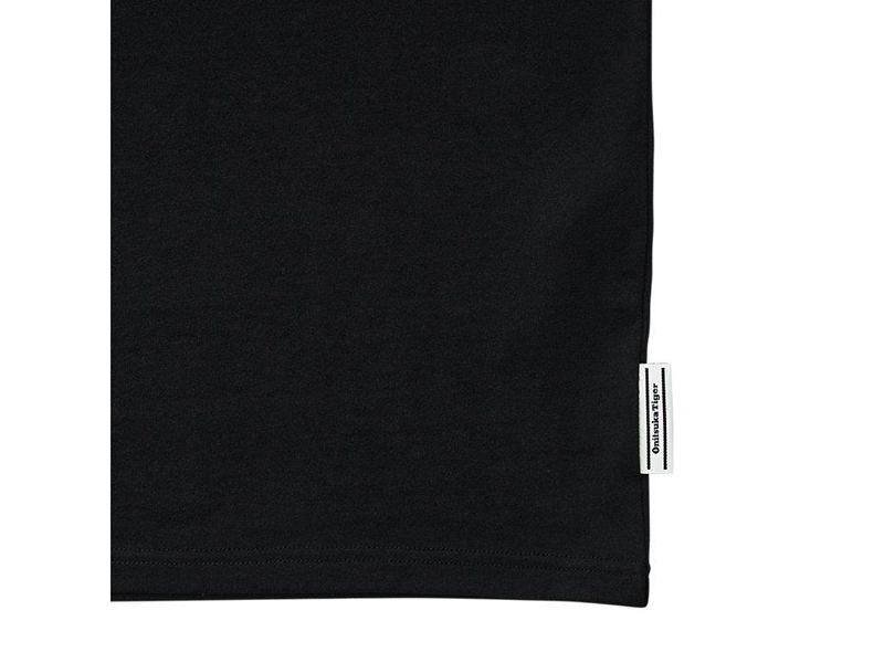 Men's Onitsuka Tiger Graphic T Shirts Black | 6718-ZKPYU