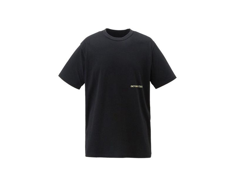 Men's Onitsuka Tiger Graphic T Shirts Black | 1095-XWCPB