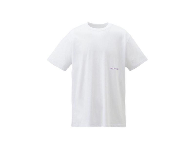 Men's Onitsuka Tiger Graphic T Shirts White | 5769-VASJW