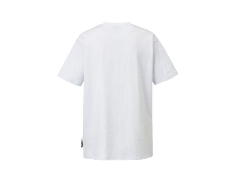 Men's Onitsuka Tiger Graphic T Shirts White | 8571-RVXCI