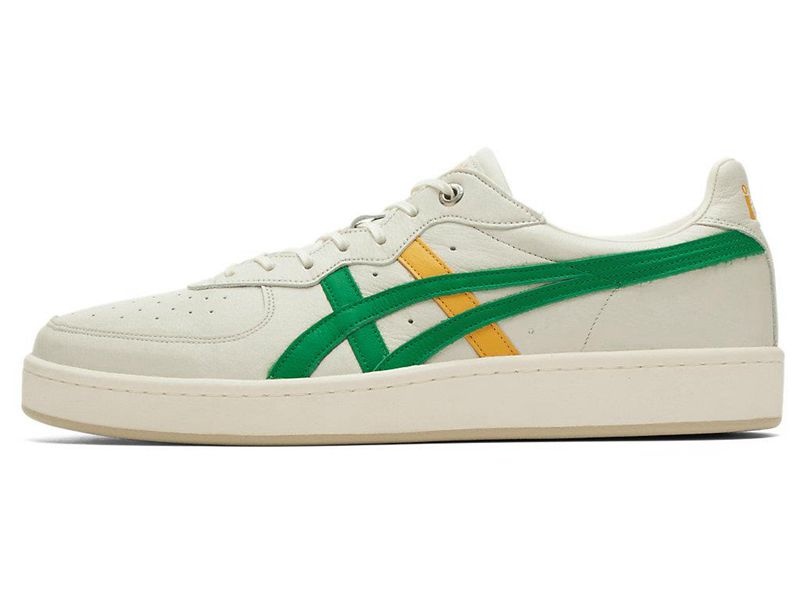 Men's Onitsuka Tiger Gsm Sd Sneakers White | 3621-IVBNA