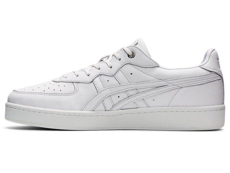 Men's Onitsuka Tiger Gsm Sd Sneakers White | 5820-BFIYE