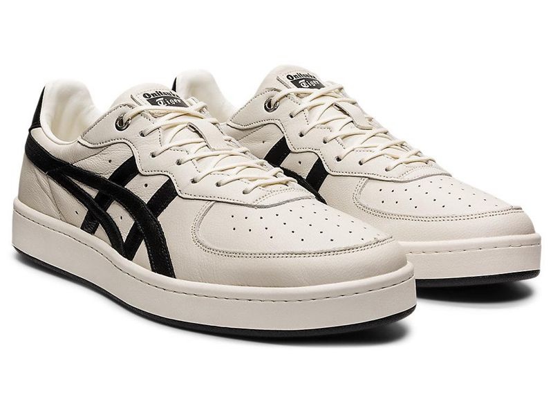 Men's Onitsuka Tiger Gsm Sd Sneakers White | 6780-KIBUL