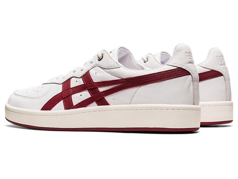 Men's Onitsuka Tiger Gsm Sd Sneakers White | 0467-USIKV