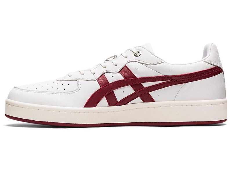 Men's Onitsuka Tiger Gsm Sd Sneakers White | 0467-USIKV