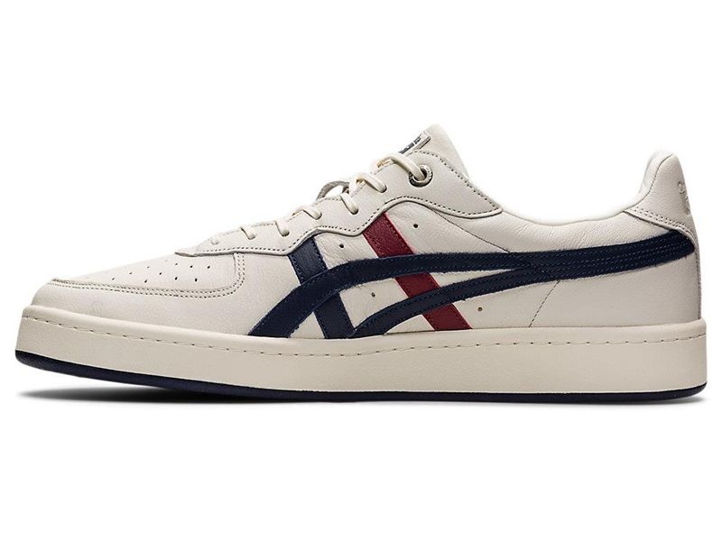 Men's Onitsuka Tiger Gsm Sd Sneakers White | 3268-LRMHJ