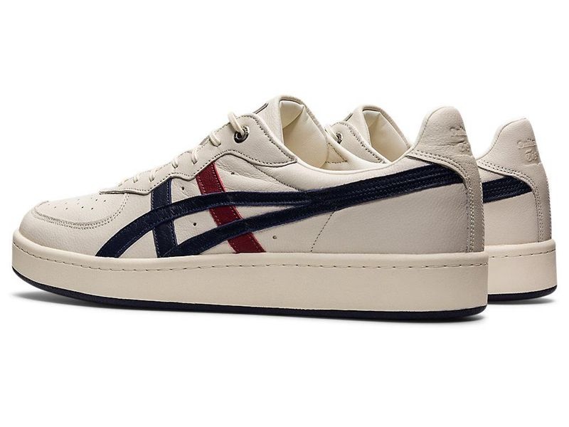 Men's Onitsuka Tiger Gsm Sd Sneakers White | 3268-LRMHJ