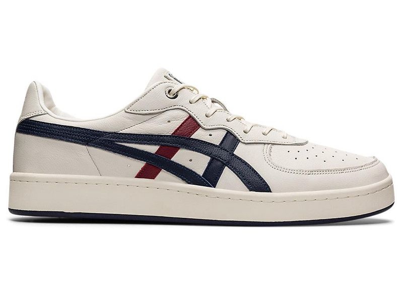 Men\'s Onitsuka Tiger Gsm Sd Sneakers White | 3268-LRMHJ