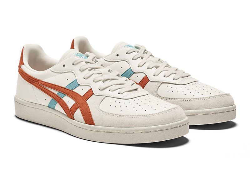 Men's Onitsuka Tiger Gsm Sneakers White | 4361-RZGXJ