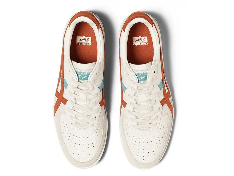 Men's Onitsuka Tiger Gsm Sneakers White | 4361-RZGXJ