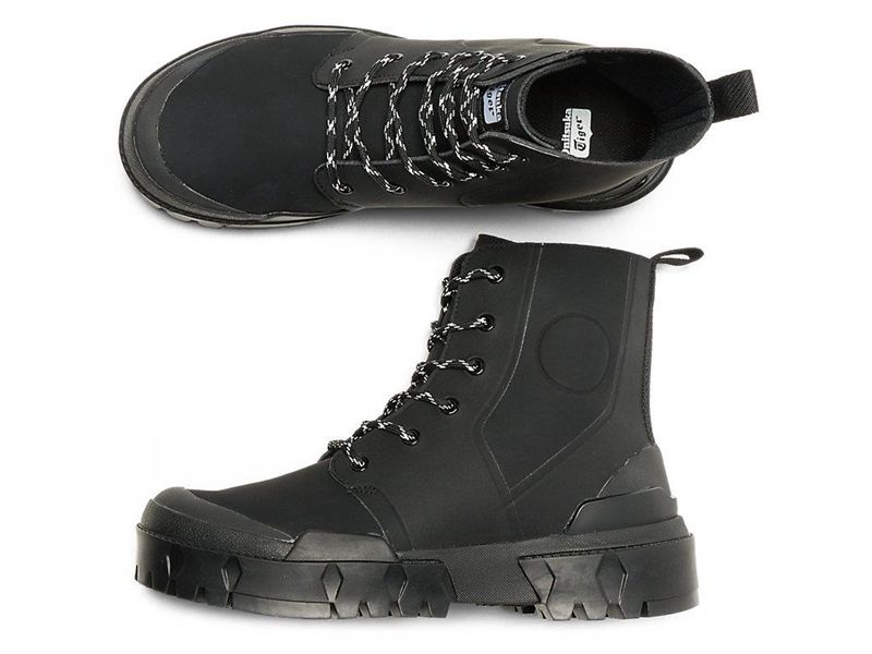 Men's Onitsuka Tiger Hmr Peak Boots Black | 4390-GRLFX