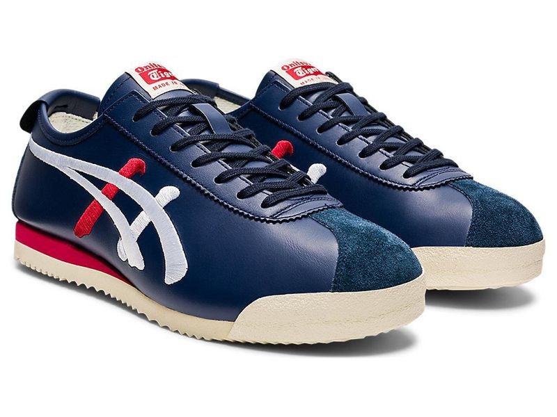 Men's Onitsuka Tiger Limber-up Nm Sneakers Navy | 8640-AQEPO