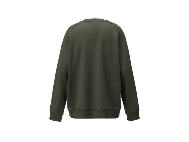 Men's Onitsuka Tiger Ls Top Sweater Green | 8469-ENCAV