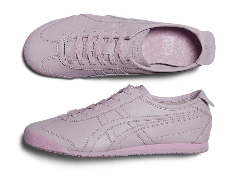 Men's Onitsuka Tiger Mexico 66 Cactful Sneakers Purple | 0193-JMWDX