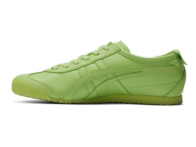 Men's Onitsuka Tiger Mexico 66 Cactful Sneakers Green | 0471-XSLEW