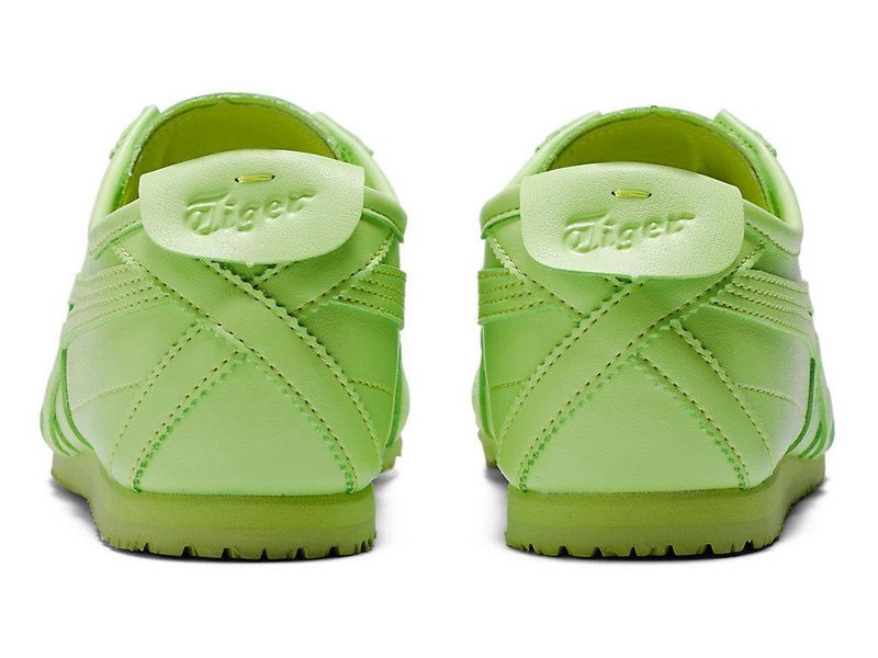 Men's Onitsuka Tiger Mexico 66 Cactful Sneakers Green | 0471-XSLEW