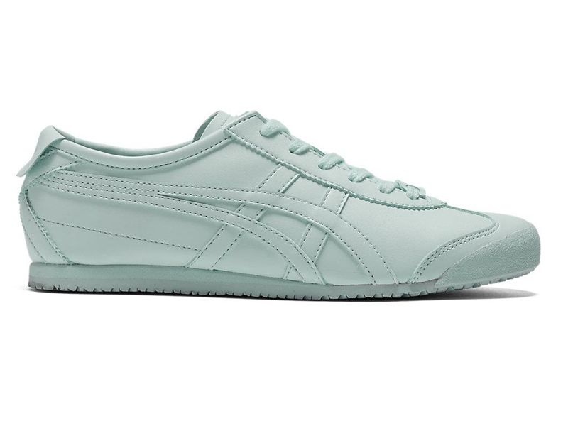 Men\'s Onitsuka Tiger Mexico 66 Cactful Sneakers Blue | 8963-UFKHW