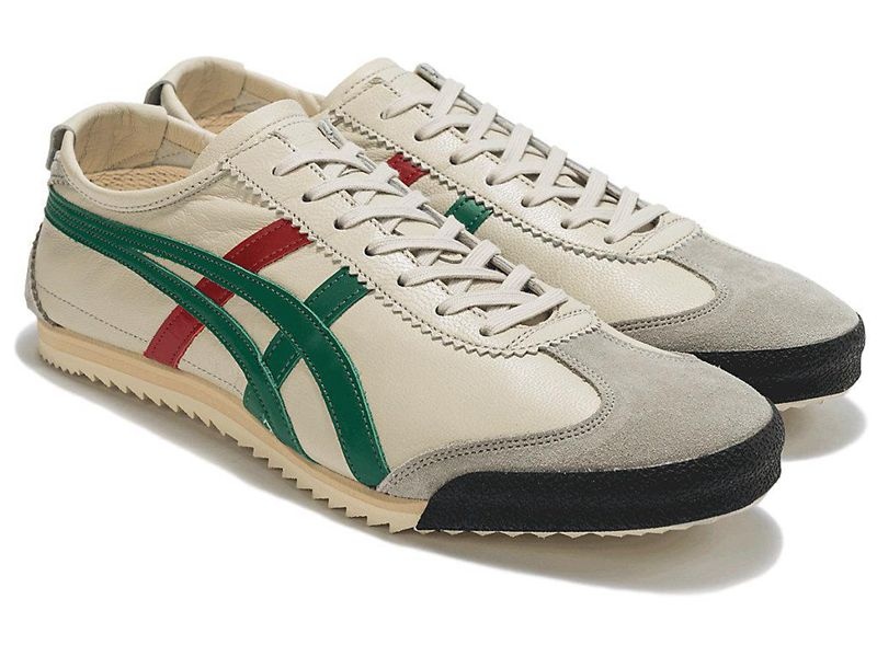 Men's Onitsuka Tiger Mexico 66 Deluxe Sneakers White | 1092-UHQSD