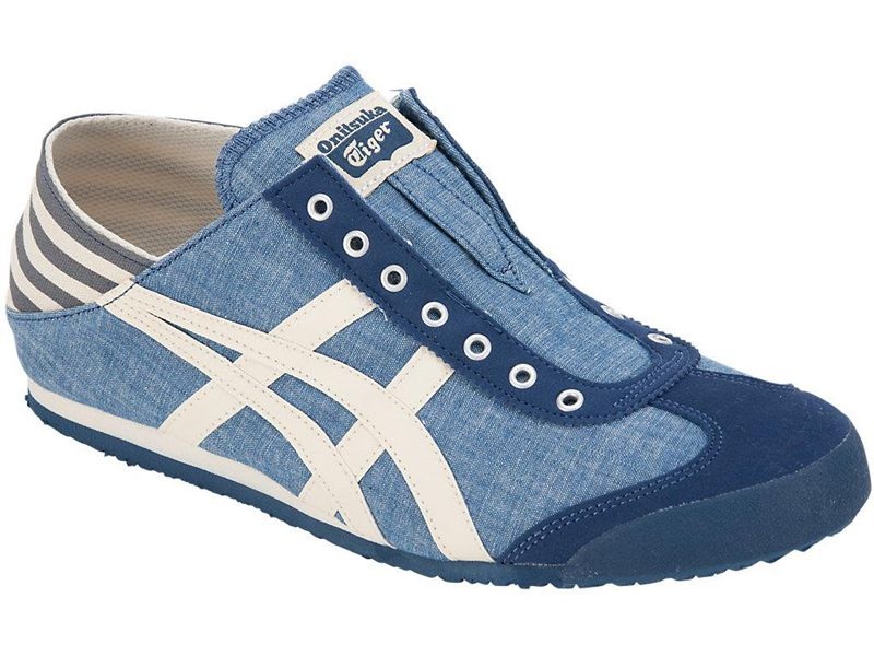 Men's Onitsuka Tiger Mexico 66® Paraty Sneakers Blue | 2517-YCLUN