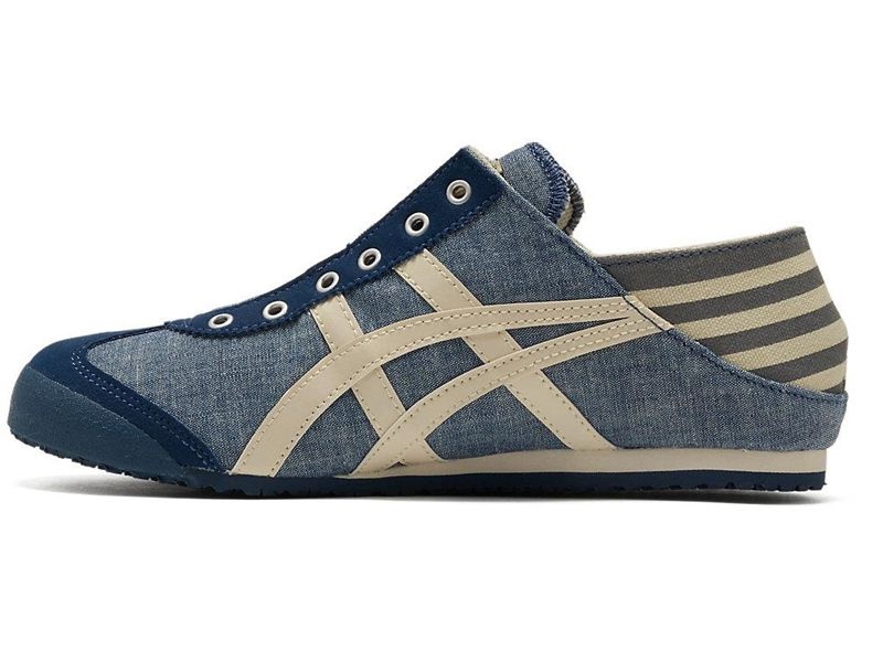 Men's Onitsuka Tiger Mexico 66® Paraty Sneakers Blue | 2517-YCLUN