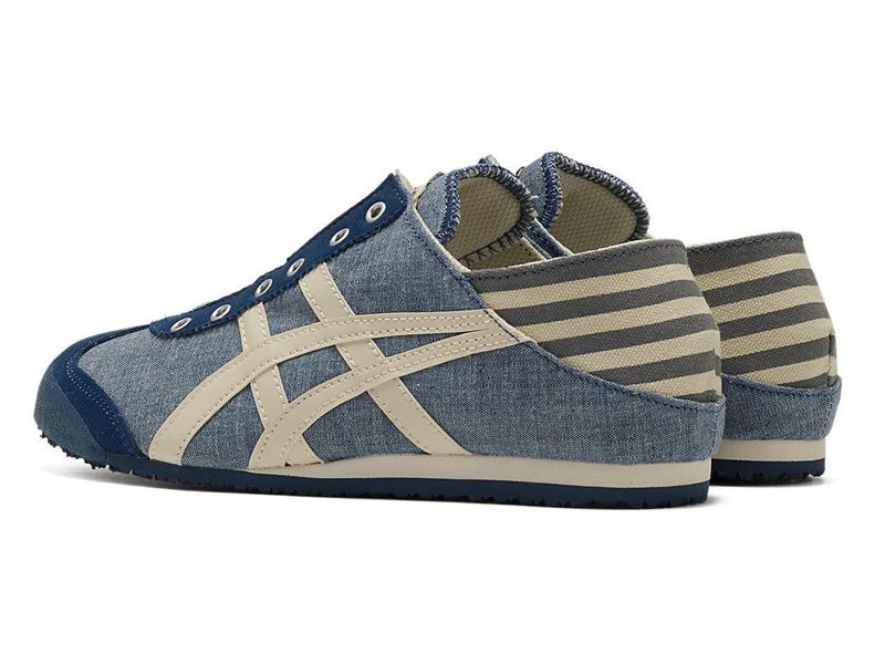 Men's Onitsuka Tiger Mexico 66® Paraty Sneakers Blue | 2517-YCLUN