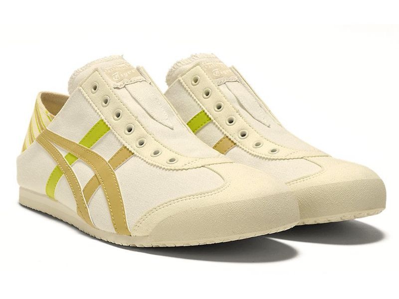 Men's Onitsuka Tiger Mexico 66 Paraty Sneakers Beige | 0972-BEXRD