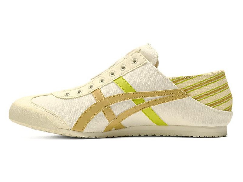 Men's Onitsuka Tiger Mexico 66 Paraty Sneakers Beige | 0972-BEXRD