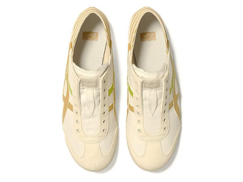 Men's Onitsuka Tiger Mexico 66 Paraty Sneakers Beige | 0972-BEXRD