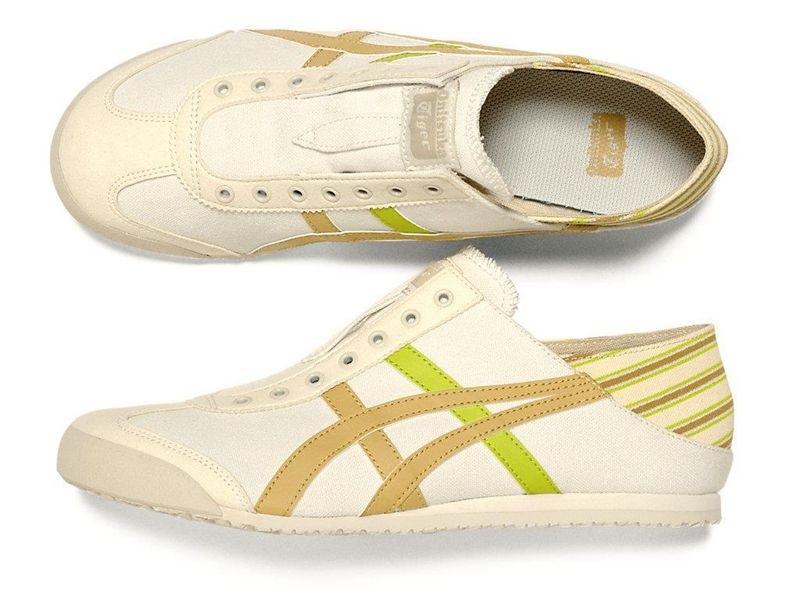 Men's Onitsuka Tiger Mexico 66 Paraty Sneakers Beige | 0972-BEXRD