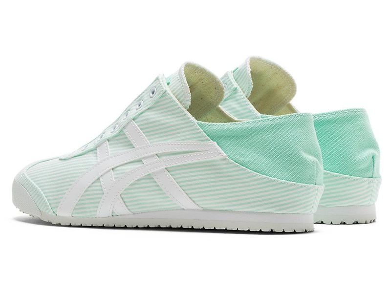 Men's Onitsuka Tiger Mexico 66® Paraty Sneakers Green | 1523-GBPIJ