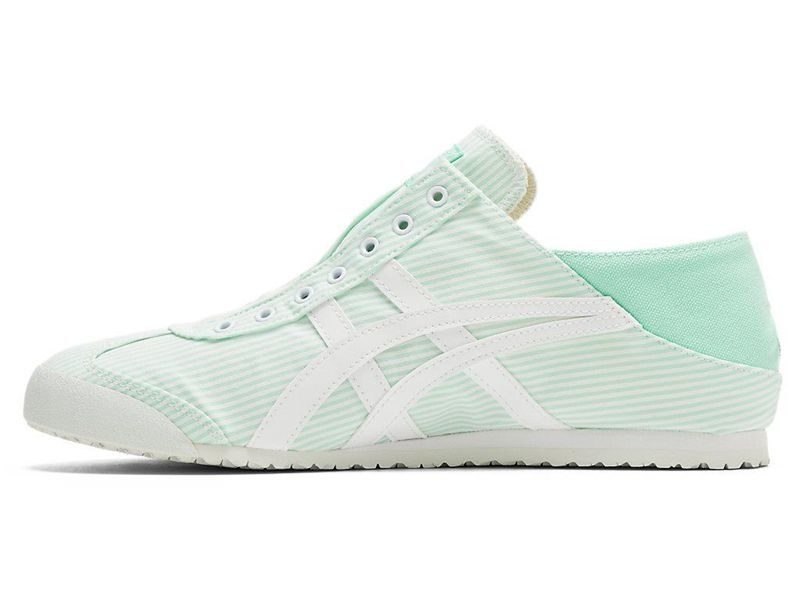 Men's Onitsuka Tiger Mexico 66® Paraty Sneakers Green | 1523-GBPIJ