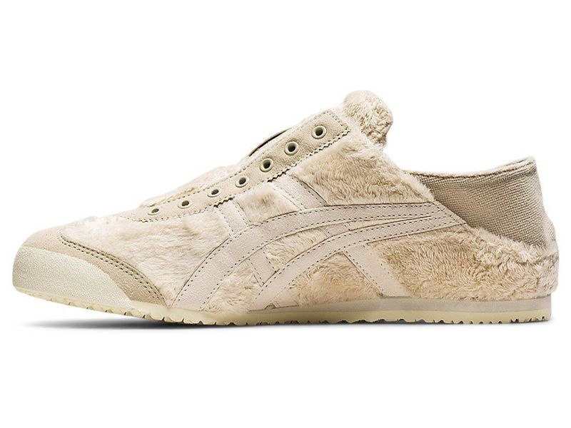 Men's Onitsuka Tiger Mexico 66 Paraty Sneakers Beige | 3859-YIXJP