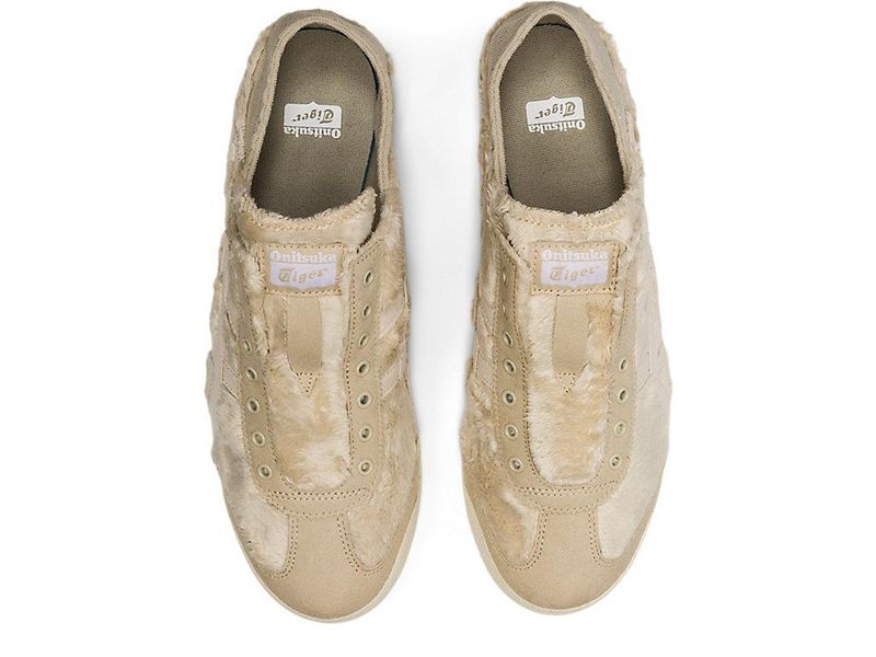 Men's Onitsuka Tiger Mexico 66 Paraty Sneakers Beige | 3859-YIXJP