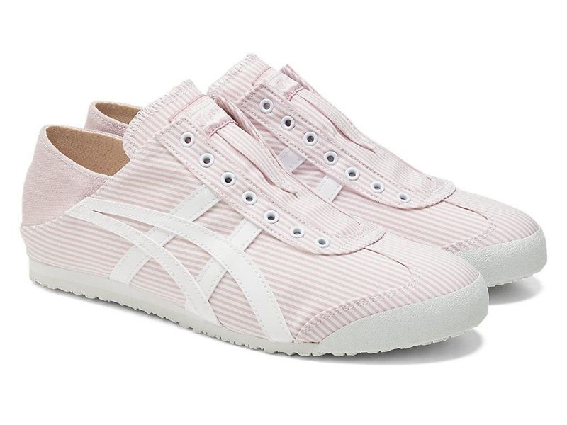 Men's Onitsuka Tiger Mexico 66® Paraty Sneakers Pink | 1390-VXSWM