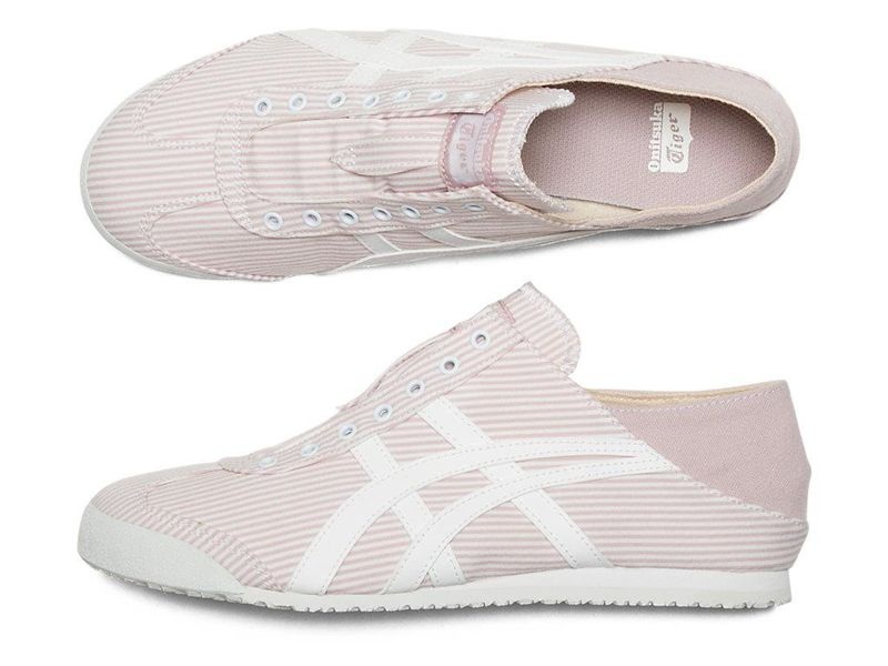 Men's Onitsuka Tiger Mexico 66® Paraty Sneakers Pink | 1390-VXSWM